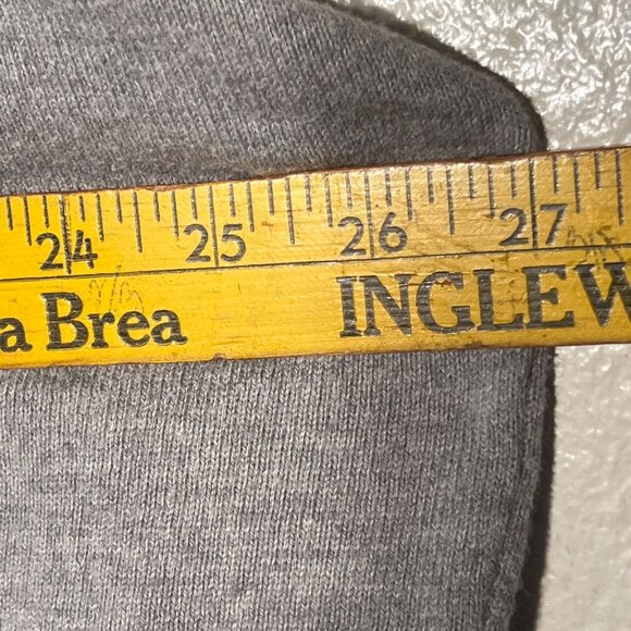 Haven Well Within Gray Mock Neck Sweater Top XL 90% Cotton 10% Cashmere flaw - Picture 13 of 16